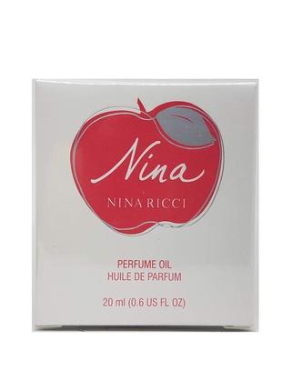 Nina ricci nina 20ml-олія парфумована.