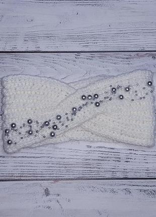 В'язана тепла пов'язка