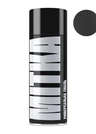 Емаль для пластику структурна антрацит 400мл mitka