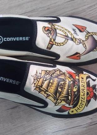 Converse sailor jerry slip, 41 оригинальная обувь, распродаж, новое.3 фото