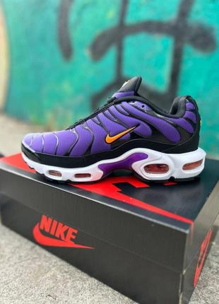 👟 кроссовки nike air max tn plus voltage purple / наложка bs👟6 фото