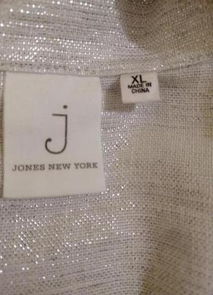 Нарядная блуза премиум бренда jones new york.4 фото