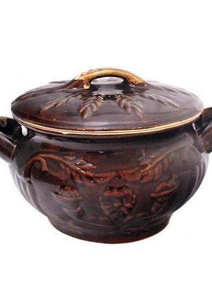 Супник гарячий супчик яскрава кераміка 3л з кришкою