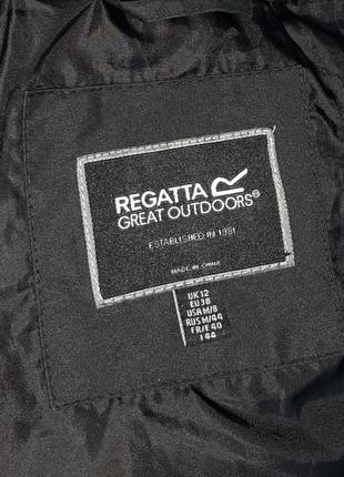 🎁1+1=3 брендовая черная женская куртка regatta, размер 46 - 4810 фото