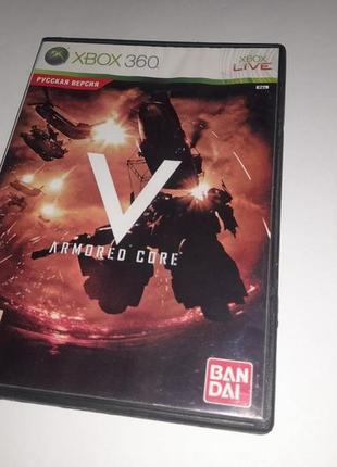 Игра armored core 5 диск xbox 360 game гра lt 3.0 rus шутер про роботов