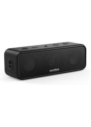 Колонка anker soundcore 3 a3117 black 16 вт ipx7 bluetooth 5.0...