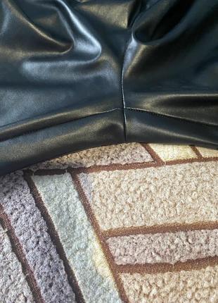 Лосины брюки из эко кожи2 фото