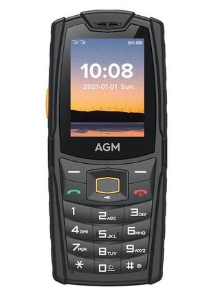 Мобільний телефон смартфон agm m6 black english keyboard ip69k...