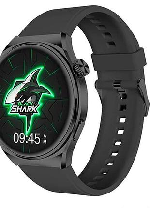 Смарт годинник black shark s1 black, ip68, екран 1,43'' amoled...