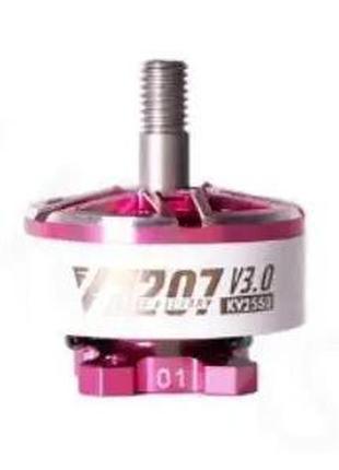 Fpv двигун безколекторний t-motor velox v2207 v3 2550kv pink д...