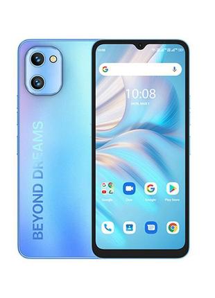 Мобільний телефон смартфон umidigi a13s 4/64gb blue - екран 6,...