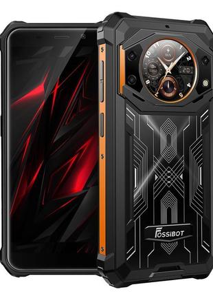 Мобільний телефон смартфон fossibot f101 pro 8/128gb orange ip...