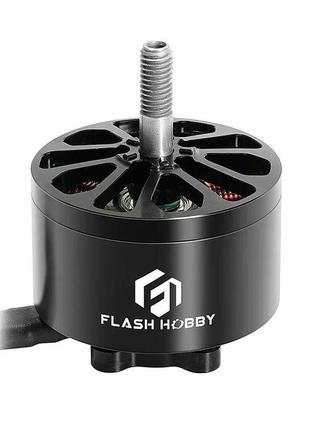 Fpv двигун безколекторний flashhobby 3115 900kv black для дрон...