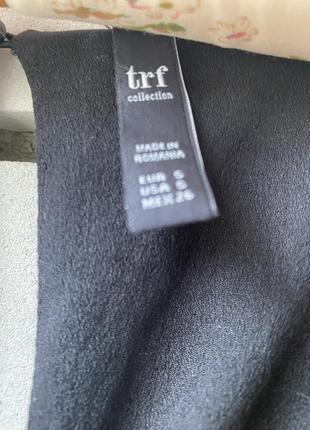 Zara плаття мини квіткове з довгим рукавом 8