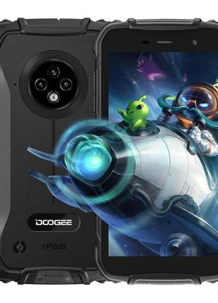 Мобільний телефон смартфон doogee s35t 3/64gb black ip69k екра...