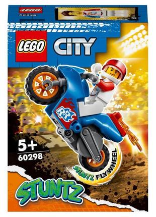 Конструктор lego city 60298 stuntz реактивний трюковий мотоцик...