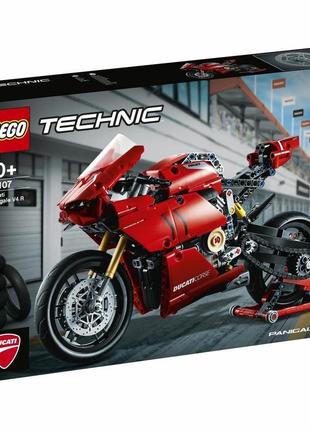 Конструктор lego technic 42107 ducati panigale v4 r0 на 646 де...1 фото