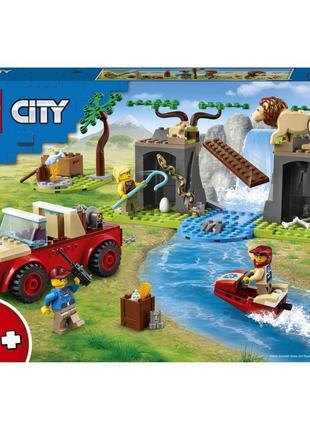 Конструктор lego city wildlife 60301 рятувальний позашляховик ...