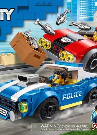 Конструктор lego city police арешт на шосе 60242 ⁇ легозадобув...