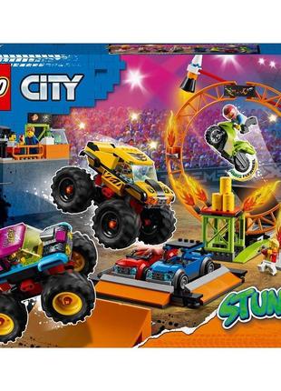 Конструктор lego city stuntz 60295 арена для шоу каскадерів на...1 фото