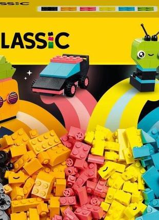 Конструктор lego classic творча неонові веселощі 333 деталі 11027