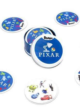 Настільна гра dobble pixar (ua) / dobble «піксар» (ua) базова ...5 фото