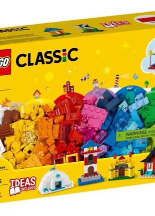 Конструктор lego classic 11008 кубики та будиночки 270 деталей...