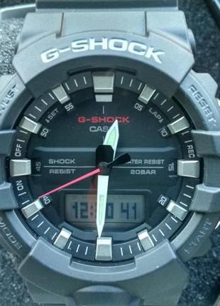 Годинник casio ga-800-1a g-shock оригінал в чорному кольорі нові