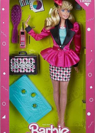 Колекційна лялька барбі кар'єристка назад у 80-х barbie rewind...5 фото