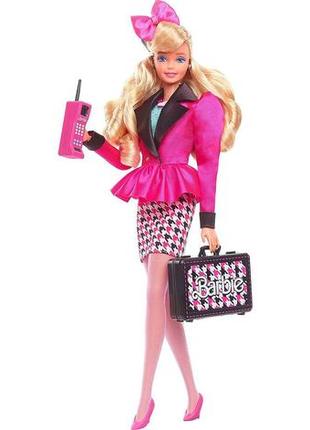 Колекційна лялька барбі кар'єристка назад у 80-х barbie rewind...6 фото