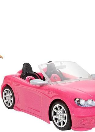 Набір з лялькою барбі і машиною кабріолет barbie doll and car ...2 фото