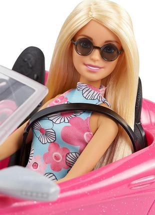 Набір з лялькою барбі і машиною кабріолет barbie doll and car ...4 фото