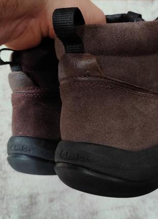 Черевики clarks ashcombe hi gore-tex&nbsp; оригинал кожаные термо клакс кроссовки5 фото