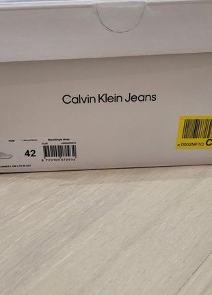 Сникерсы calvin klein jeans retro ranner low lth in sat оригинал6 фото