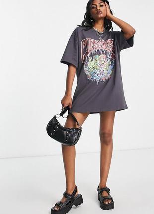 Платье футболка оверсайз asos