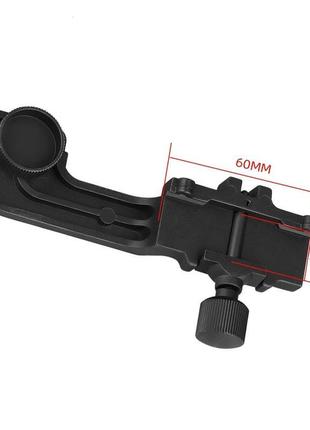 Weaver weapon mount pvs-14 кріплення пвс 14 на планку пікатинн...2 фото