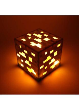 Usb led каганець золота руда з майнкрафт minecraft (акумулятор...