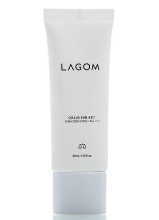 Сонцезахисний крем-гель lagom cellus sun gel spf50+ pa+++