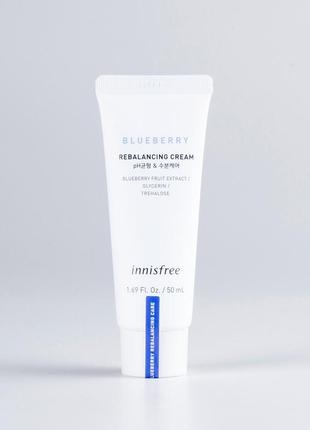 Балансувальний крем для обличчя з чорницею innisfree blueberry...