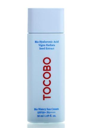 Легкий сонцезахисний крем tocobo bio watery sun cream spf50+ p...