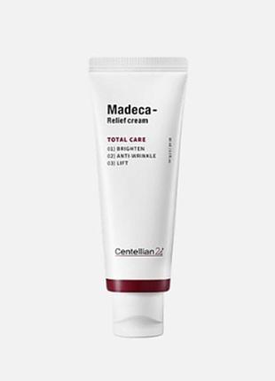 Рельєфний крем для обличчя madeca relief cream centellian24