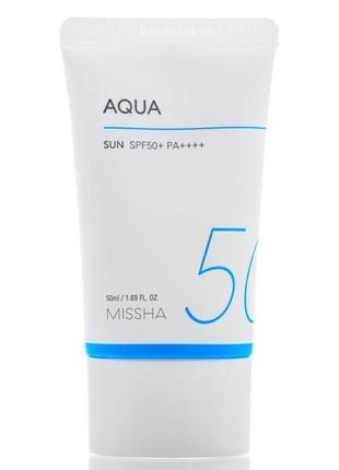 Сонцезахисний крем missha — all-around safe block aqua sun spf...