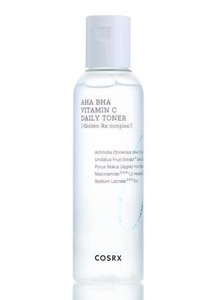 Тонер ексфоліант із вітаміном c cosrx refresh aha bha vitamin ...