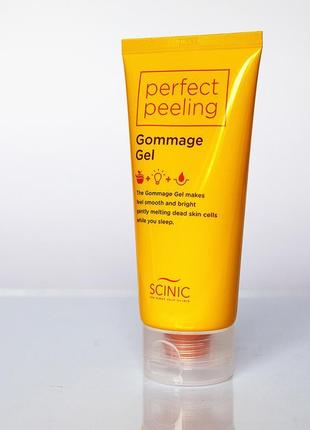 Пілінг-скатка фруктова scinic perfect peeling gommage gel