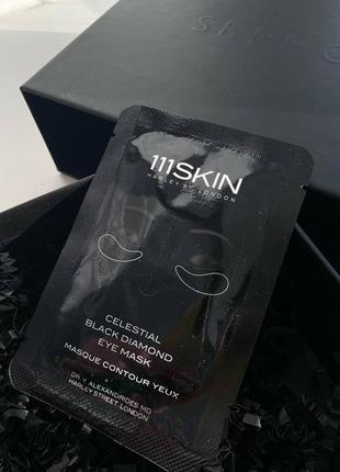 111skin celestial black diamond lifting and firming face mask single гідрогелева ліфтинг-маска1 фото
