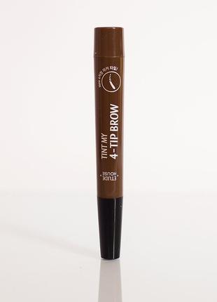 Тинт для брів сіро-коричневий etude house tint my brows gel gr...