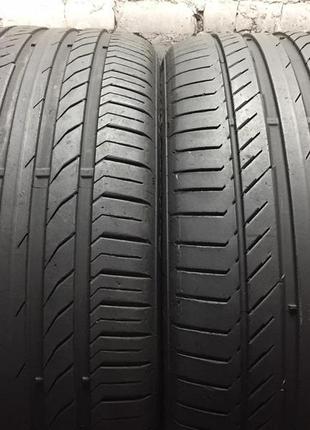 Літні шини б/у 255/40 r21 continental contisportcontact 5