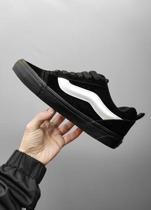 Кроссовки vans knu skool black8 фото