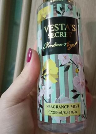 Жіночий парфумований спрей-міст для тіла showtime angel vesta's secret4 фото
