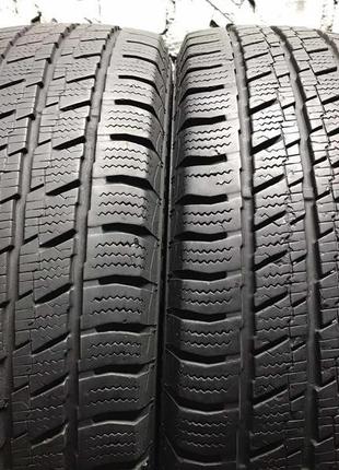 Зимові шини б/у 195/65 r16c barum snovanis